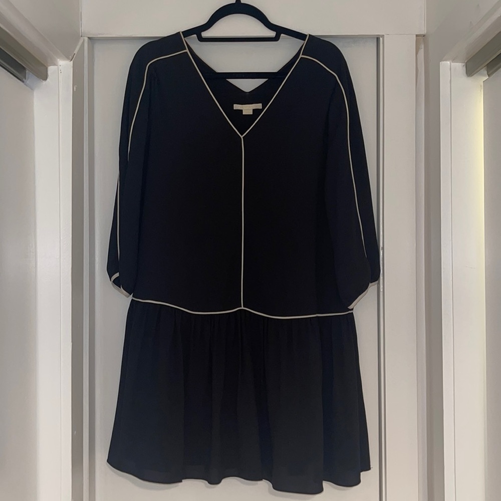 cooper & ella Black & White Dress. Size Large.